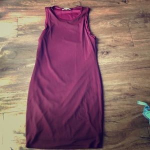 Maroon dress